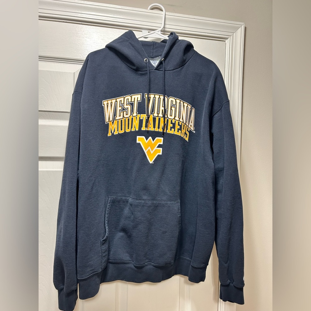 Champion Navy West Virginia University (WVU) Mountaineers Hoodie